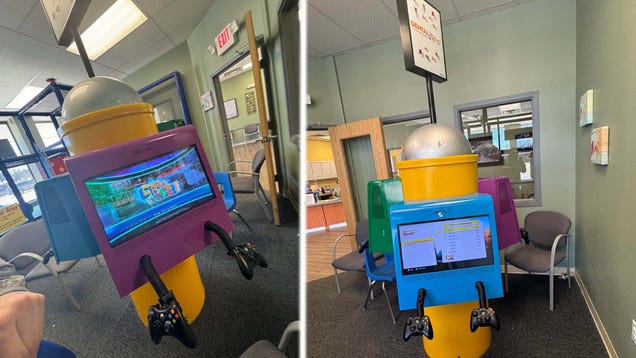 someone-found-a-mcdonald’s-n64-kiosk-filled-with-xbox-360-games-in-their-dentist’s-office