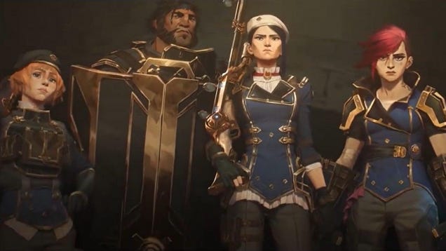 arcane-season-2-teaser-shows-off-caitlyn-and-vi’s-new-looks