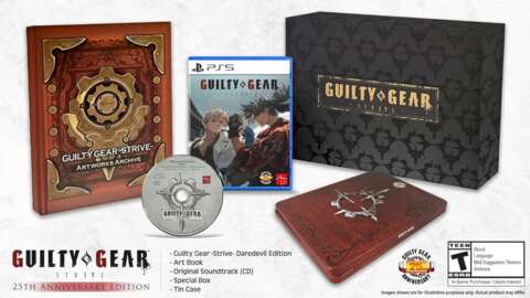 Guilty Gear Strive 25th Anniversary Collector’s Edition Is Discounted At Amazon