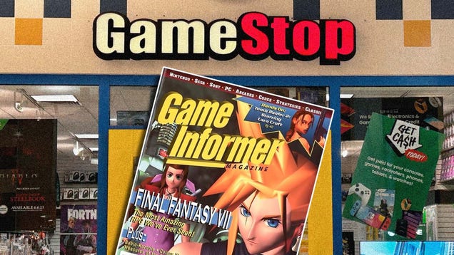 gamestop-shuts-down-game-informer,-the-longest-running-gaming-magazine-in-the-us