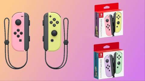 Pastel Nintendo Switch Joy-Con Controllers Get Big Discounts At Amazon