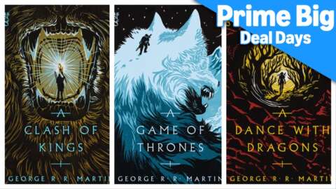 New Game Of Thrones Novel Box Set Is 50% Off – All Five Books Have New Cover Art